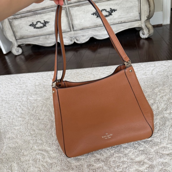 kate spade Handbags - Kate Spade Leila Triple Compartment Shoulder Bag / Warm Brown / BRAND NEW / NWT